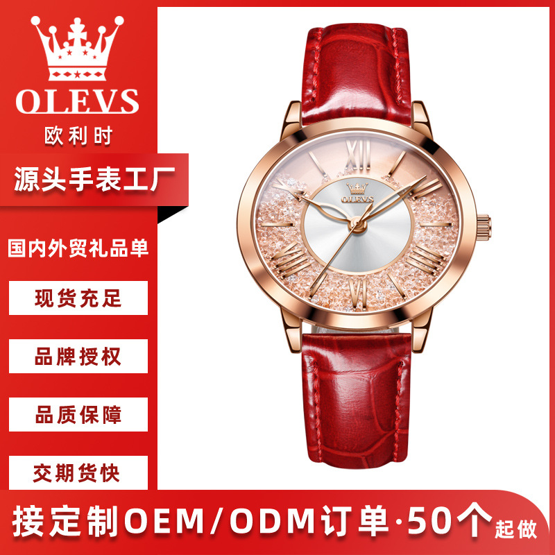Watch Factory Brand Watch Custom Quartz Watch Oem Oem Wholesale Ladies Watch Women's Watch Foreign Trade