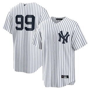 Cross-Border Mlb Yankees White Home Jersey DIY Player Sports Jogging Training Breathable Printed Baseball Uniform for Men
