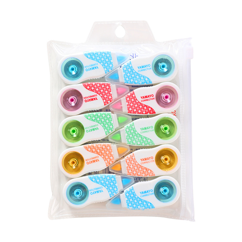 Los estudiantes aprenden a modificar las preguntas equivocadas cinta de corrección al por mayor de gran capacidad cinta de corrección suave no es fácil de romper la cinta de corrección de luz