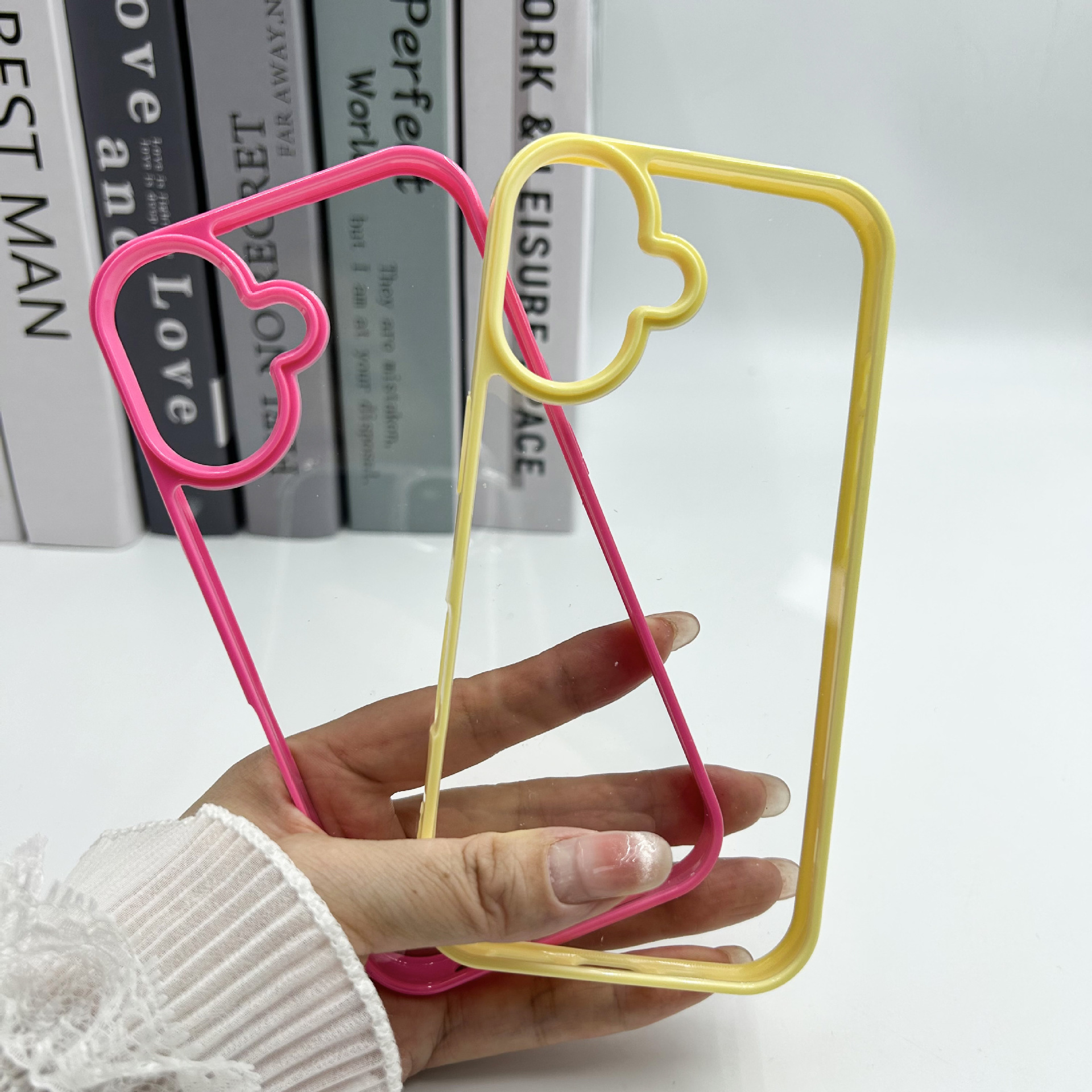 30g Weight iPhone Applicable Brands Phone Cases Classification PC Material Solid Color Pattern Cute, Simple Style Style PC Solid Color Cute Simple Style Phone Cases Phone Accessories 1