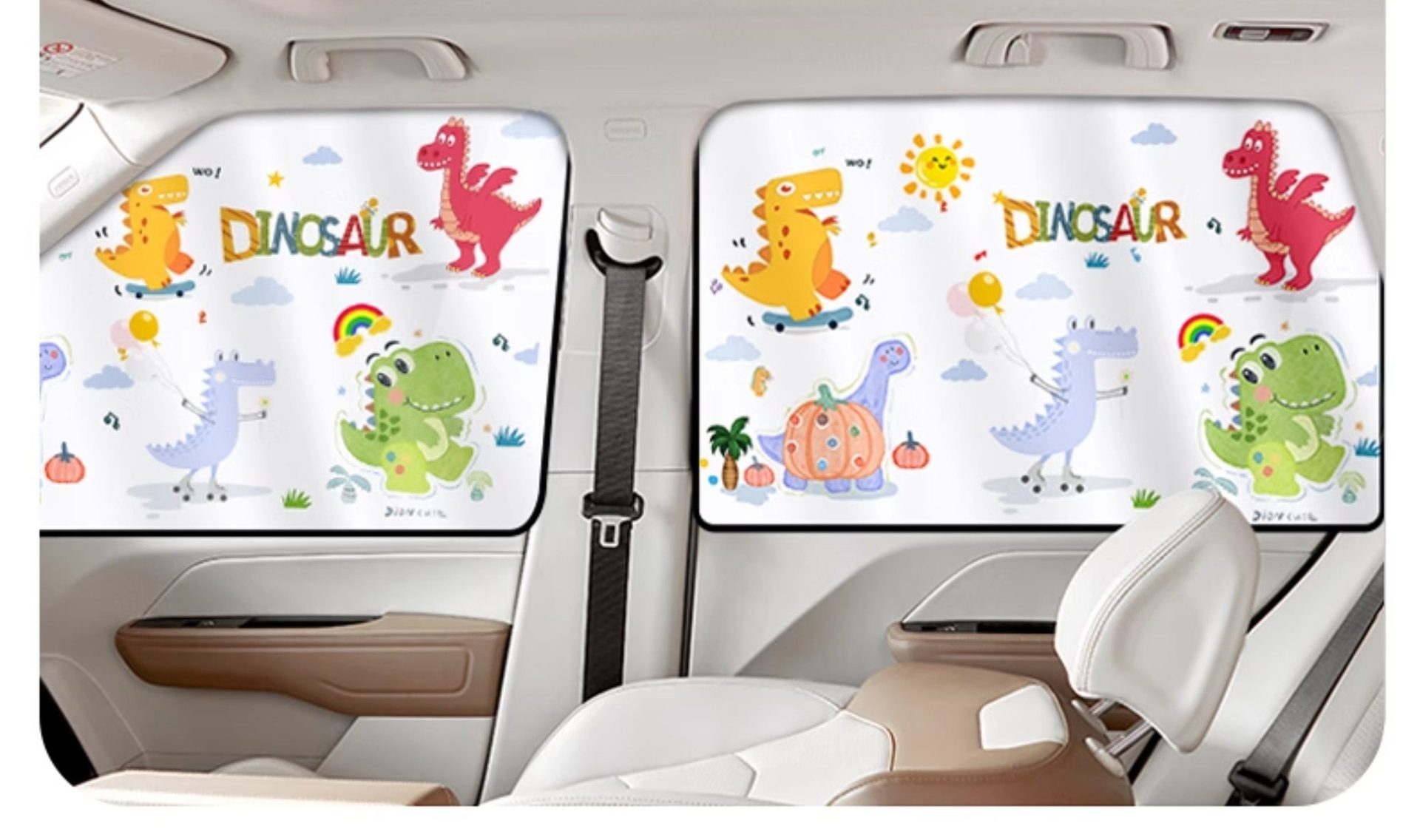 Car Curtains, Car Window Sunshades, Baby Car Privacy Curtains, Track-Type Baby Sun Protection and Heat Insulation Sliding Rail Blackout Curtains