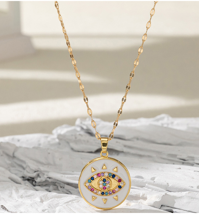 Fashion Geometric Copper Plating Pendant Necklace 1 Piece