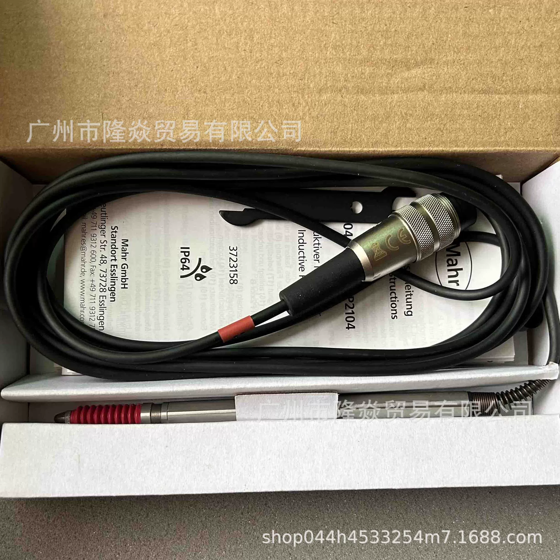 Измерение P2010M 5324030 Миль 5324010 Датчик брызг Индуктивный микрометр MAHR P2010MB