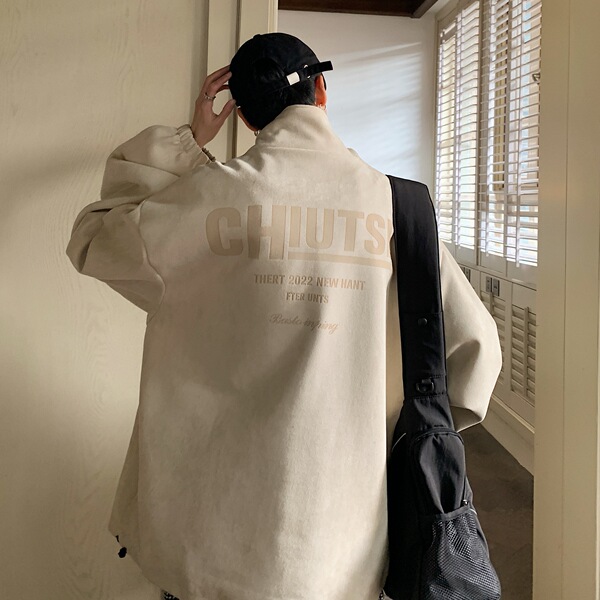 Autumn velvet men's Japanese jacket
