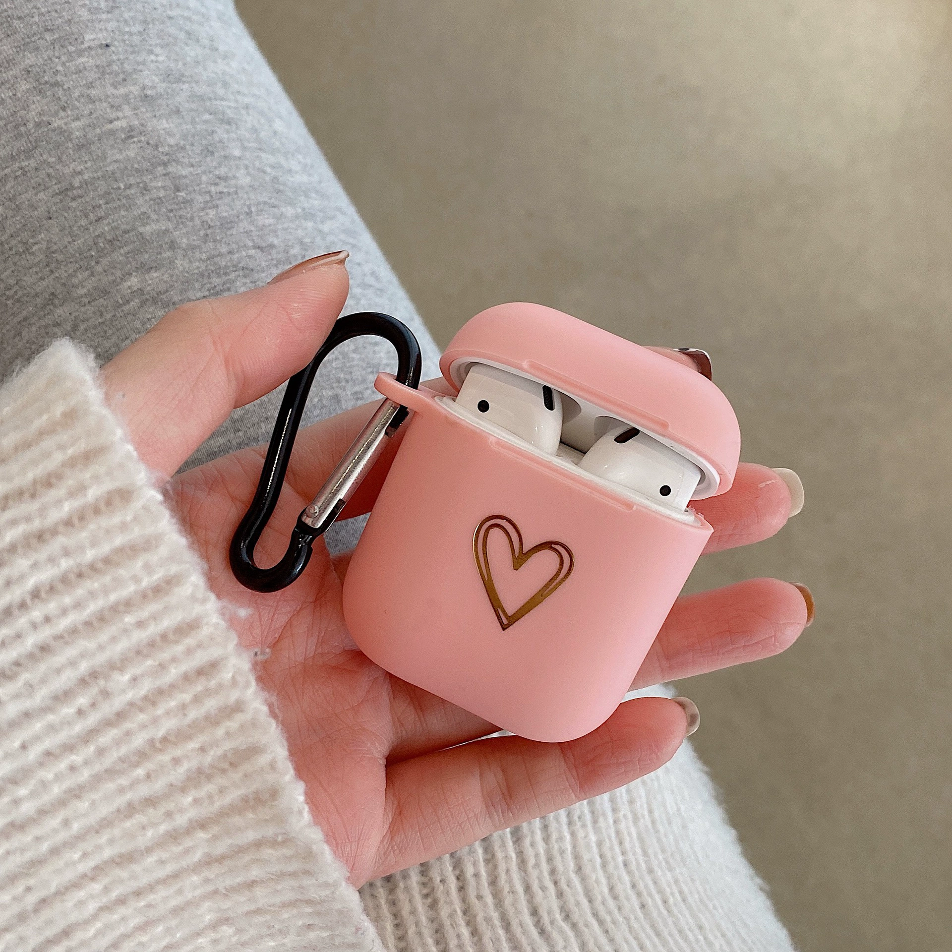 Подходит для AirPods 1/2 поколения чехол «просто любовь» для наушников AirPods Pro чехол для беспроводных Bluetooth наушников Apple