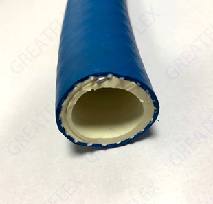 GREATFLEX blue RN40 high temperature resistant oil resistant Blue non-toxic odorless cloth clip wire steel wire rubber tube