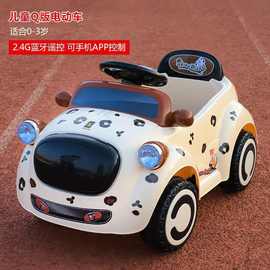 儿童电动车四轮婴幼儿童汽车遥控车带音乐1-3岁宝宝玩具车可坐人