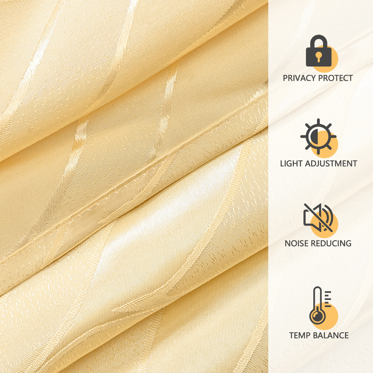Nuevo tipo transfronterizo de seda brillante cortina de sombra de salón cortina de protección solar TEMU venta spot