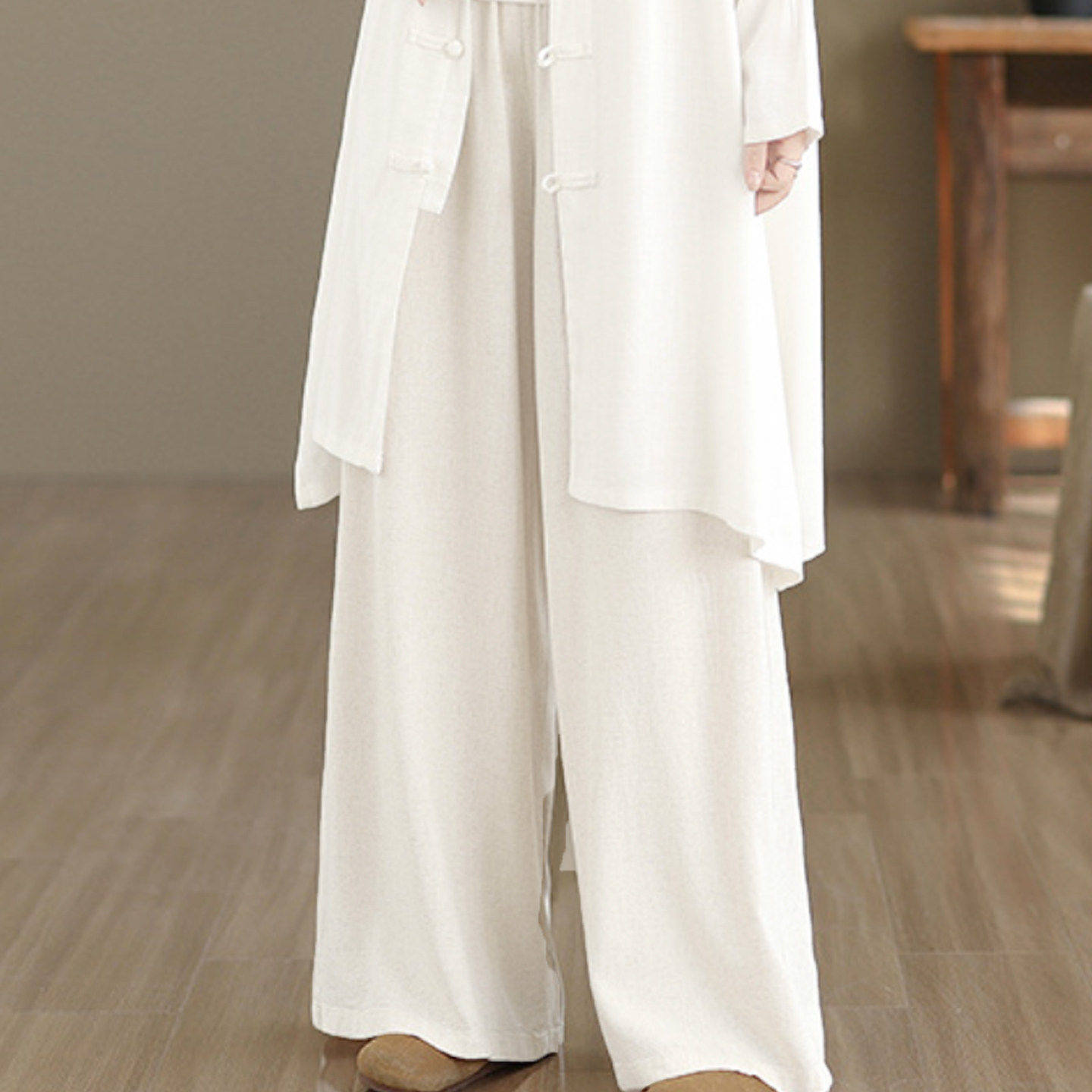 White pants