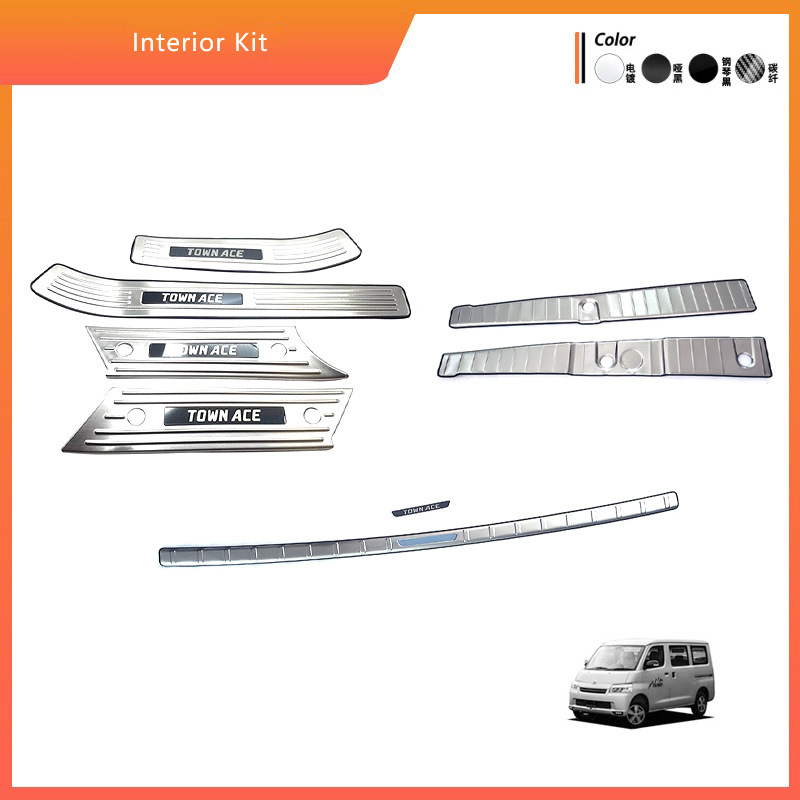 Suitable for Toyota 23 TOWN ACE inner armrest glass switch panel left and right air outlet frame water cup interior