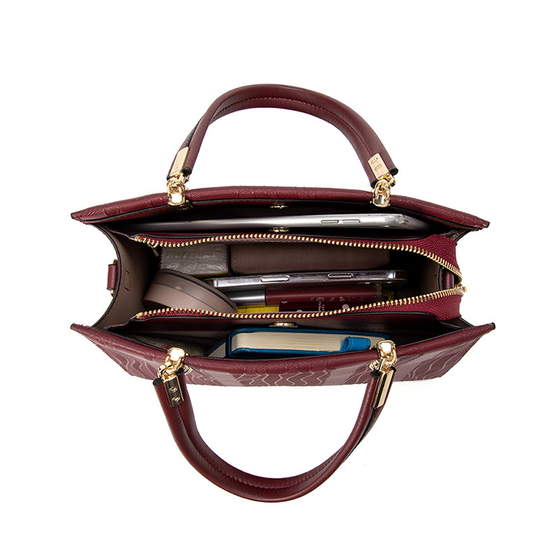 Bolso de boda rojo 2025, nuevo bolso de boda moderno y ligero de lujo para mujer, novia, bolso bandolera de gran capacidad, bolso para madre de mediana edad