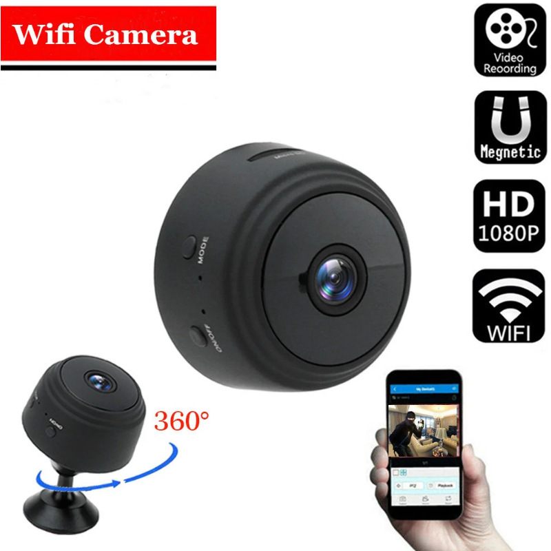 A9 Camera Hd 1080P Sports Dv Wireless Wifi Night Vision Camera Home Security Monitoring Night Vision