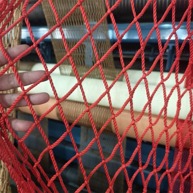 彩色防护网楼梯阳台防坠网儿童游乐场攀爬网户外围网