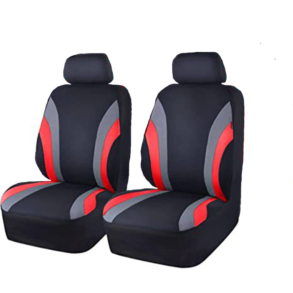 Cuatro estaciones de doble cintura universal cojín de asiento de automóvil todo incluido, cojín de tela, conjunto completo de cojín de asiento de automóvil