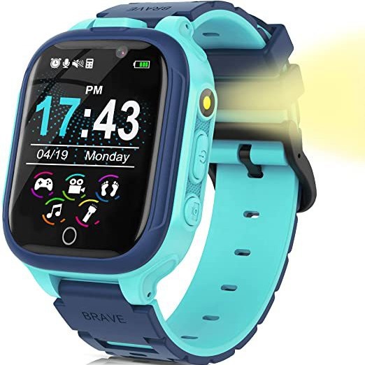 Nuevo juego de música transfronteriza reloj inteligente de los niños con 14 juegos de reloj inteligente para niños en stock S23