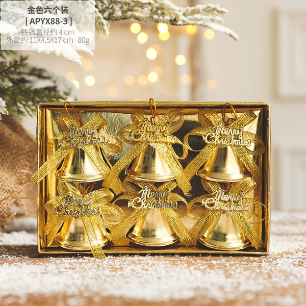Small bell, 4cm, 6 pieces, 80G