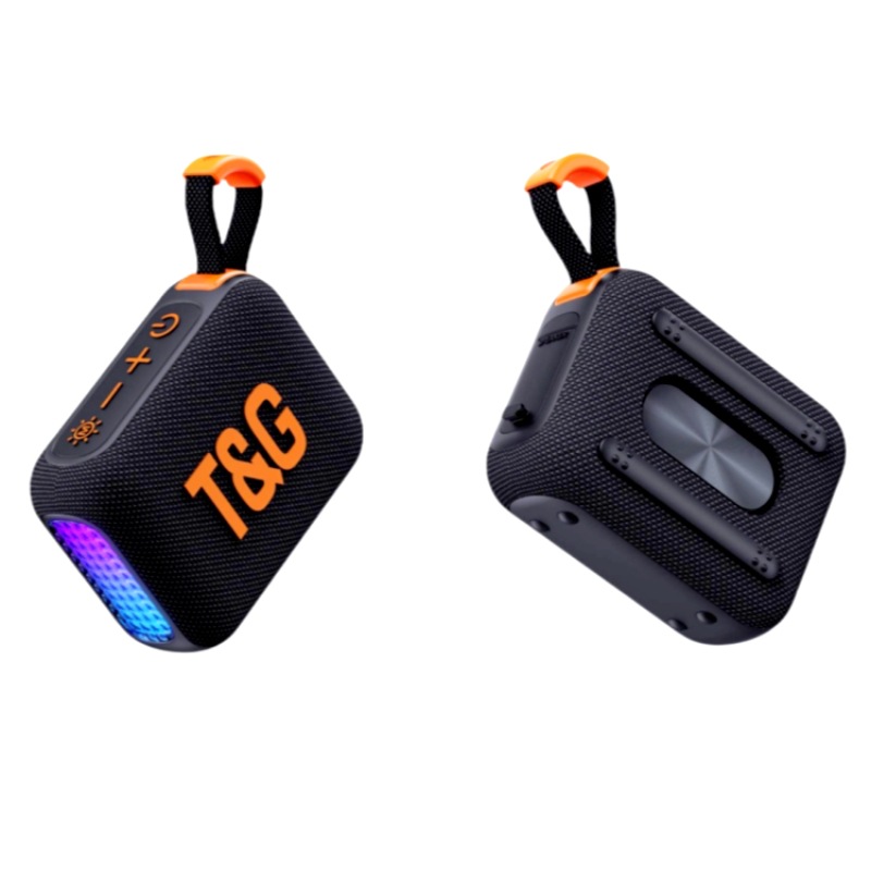 2025 nuevo TG445mini altavoz Bluetooth tela portátil para exteriores altavoz Bluetooth pequeño cañón de acero pequeño altavoz Bluetooth