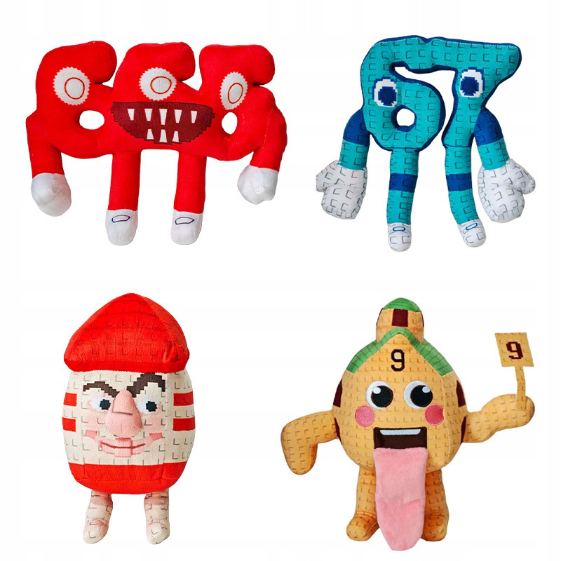 跨境新品Steal a Brainrot plush 机顶盒9号房子毛绒公仔创意玩具