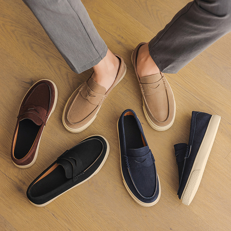 Lightweight 2025 Loafers, Trendy and Fashionable Casual New Style Men's Shoes, Men's Slip-On Soft Sole Shoes