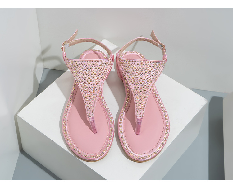 Sandali da donna Scarpe basse estive da donna Scivoli versatili_voghion.com