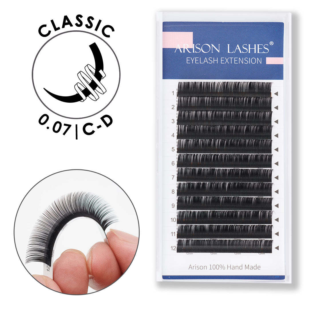 Grafted Eyelashes Arisonlashes Cross Border False Eyelashes Single Mink Hair Single Layer Eyelashes Flatness_voghion.com