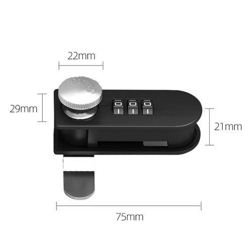 Mechanical dial password lock office cabinet password lock drawer storage cabinet lock file cabinet lock mailbox latch lock wholesale 