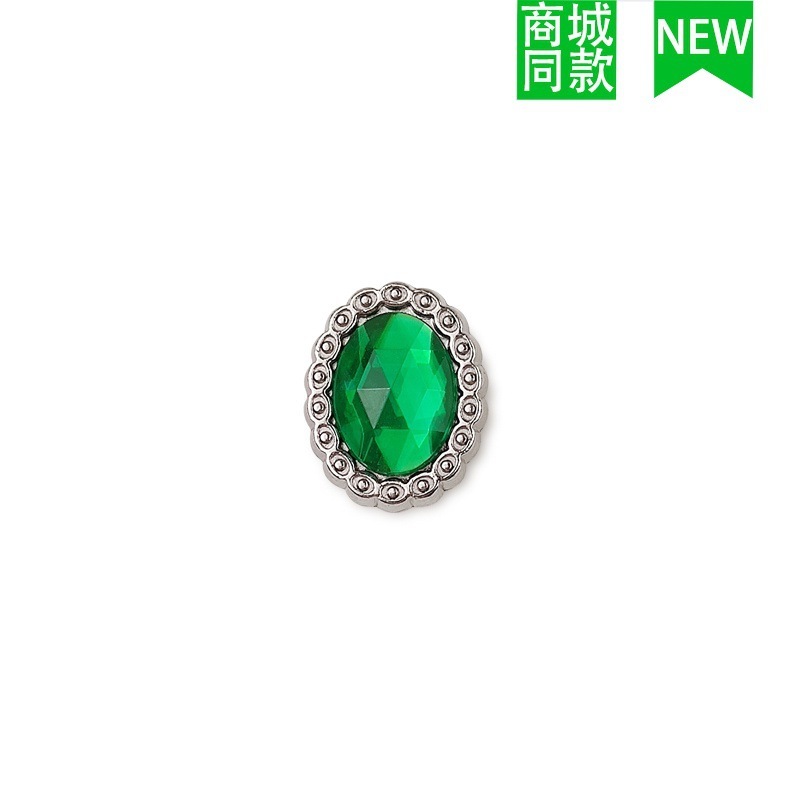 クロスボーダー卸売新しいクロックスアクセサリー靴バックル金属レターチェーン適応クロス靴花 DIY アクセサリー|undefined