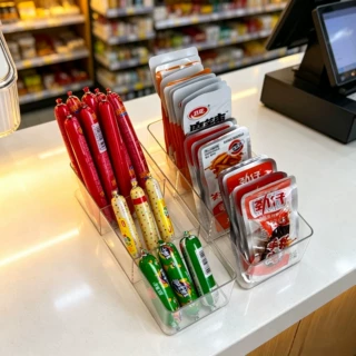 超市便利店零食盒美宜佳零食同款斜口盒零食盒厂家直销量大优先