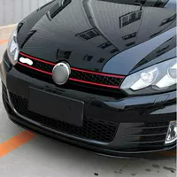 POLOgti Новый Sagitar Golf 6 Специальная установка средняя сетка отделка полосы изменение цвета Автомобильная наклейка светоотражающая Автомобильная наклейка