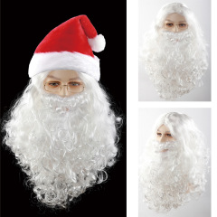 クロスボーダー高級クリスマス帽子肥厚暗号化ぬいぐるみクリスマス帽子クリスマスひげクリスマスパーティーの装飾