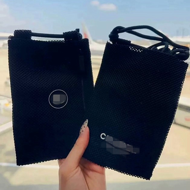 Sənəd və Pasport Çantası, Krossbody Mesh Telefon Cib