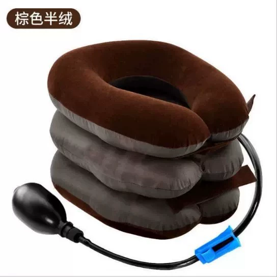 Производитель, утолщенная внутренняя трубка из ПВХ, одинарная трубка, надувной бытовой инструмент для вытяжения шейного отдела позвоночника, портативный бытовой надувной.