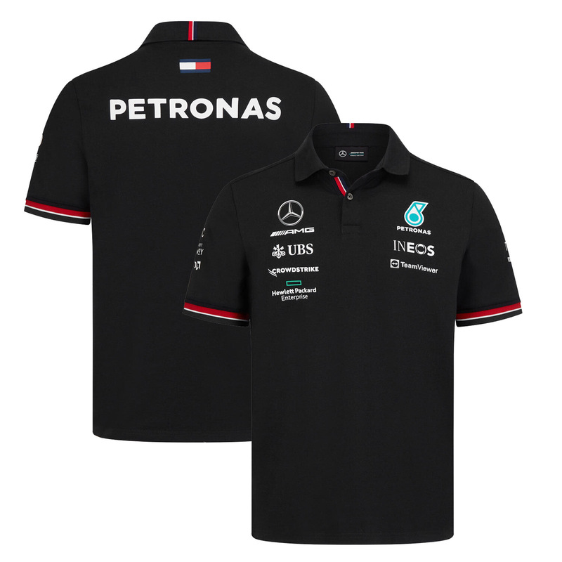 クロスボーダーF1レース新型ボタンPOLOシャツオートバイ服マウンテンバイク通気速干半袖POLOメンズかっこいい|undefined