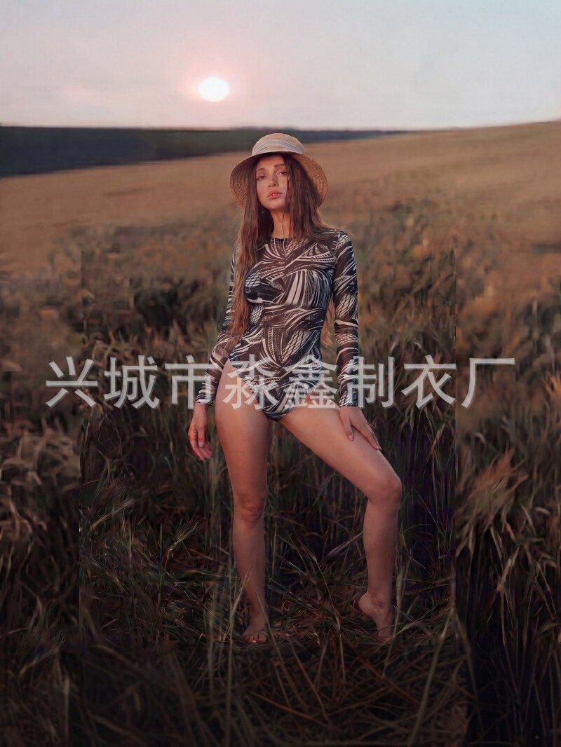 2026 nuevo ruso Kupalnik bikini conjunto de bañador inteligente protector solar image 1