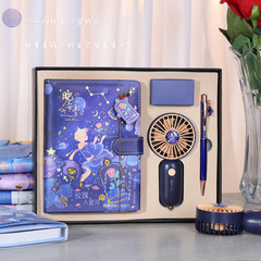 Practical Activity Gift Mini Handheld Fan Insulated Cup Set Gift Box Handout Gift for Girlfriend Birthday Gift