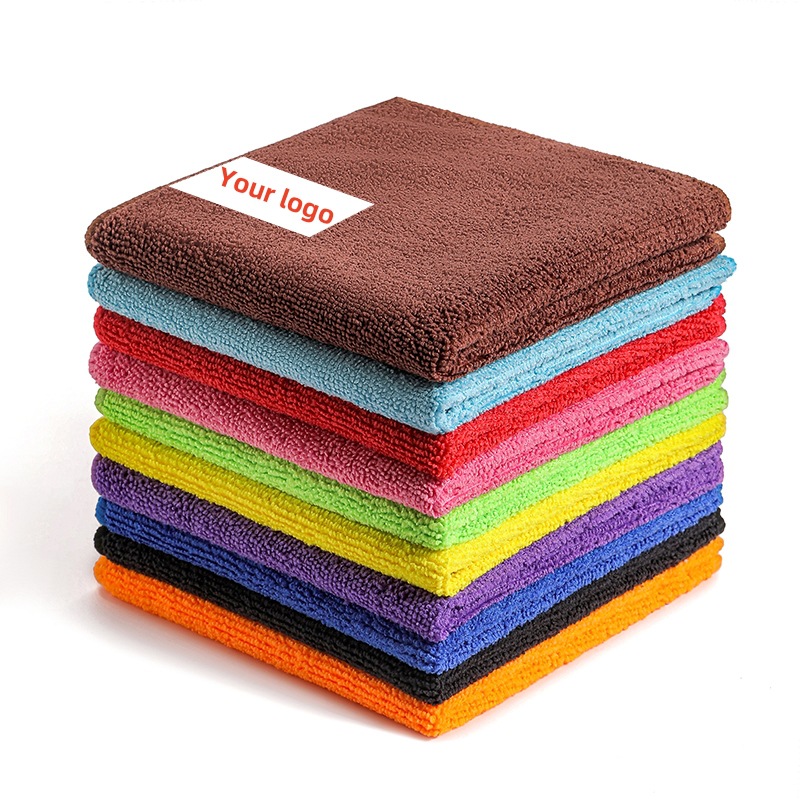 Microfiber dishcloth car washing towel absorbent lint-free kitchen dishwashing cloth housekeeping cleaning towel