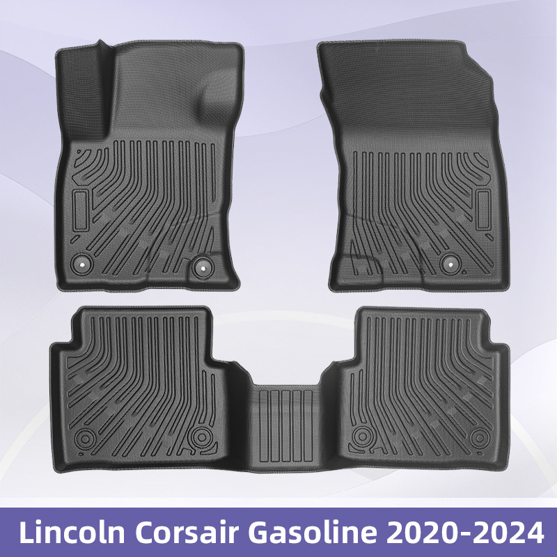 Para Lincoln Corsair Fuel 2020 - 2024 TPE Foot Pads 3D All-Weather Material Cojín de cola