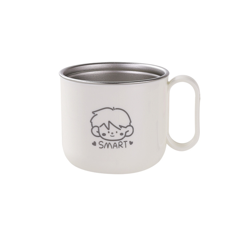 Børne tandbørsteholder i rustfrit stål til tandkrus_voghion.com