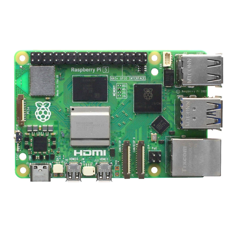 Развитие плата Raspberry Pi 5 5B, Raspberry Pi 5 8GB материнская плата, Linux, программирование, одностраничный компьютер