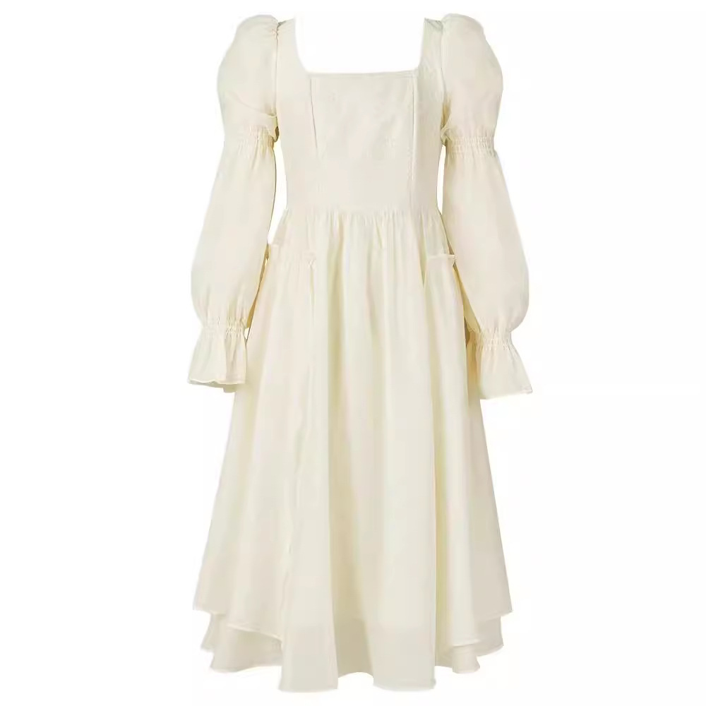 원피스 의류 공장 여성 의류 OEM 작은 배치 가공 생산 지도 샘플 패키지 소재