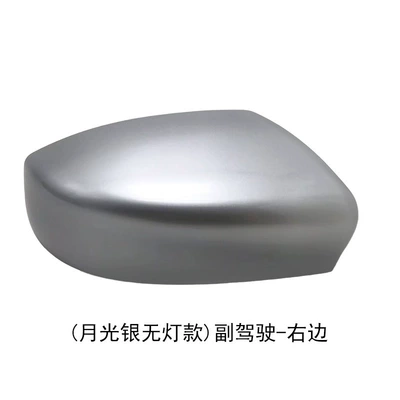 Models to 19 Years Reflective — Rear mirror/rearview mirror assembly - first-officers-right-moonlight-silver-no-lamp-holes