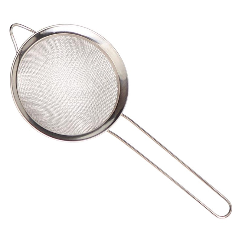 Colador de acero inoxidable puesto de cocina cuchara de separación de aceite Colador de Nido de Pájaro rejilla de aceite para hornear tamiz de harina filtro transfronterizo traje de cuchara