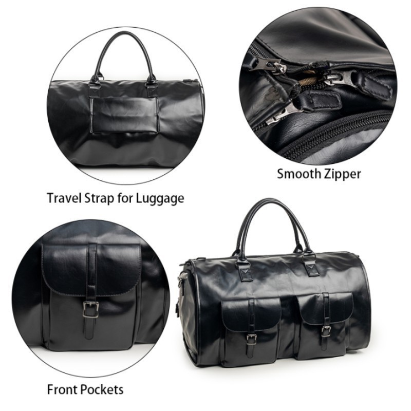 Bolsas de viaje plegables portátiles convertibles en stock bolsas de ropa para hombres y mujeres bolsas de ejercicio al aire libre bolsas de equipaje multifuncionales para pasar la noche