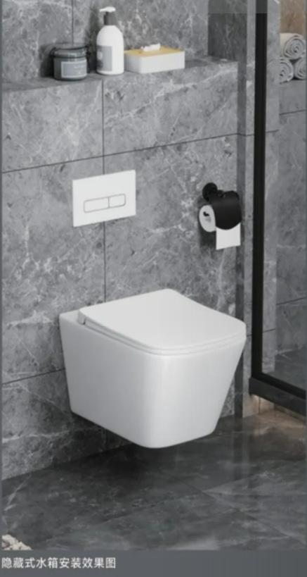 Our factory's new hidden plastic water tank, wall-mounted water tank, hanging toilet, toilet water tank and concealed water tank undefined