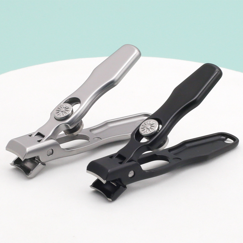 Cortaúñas de Acero Inoxidable Anti-Salpicaduras, Juego Individual, Herramienta Portátil para el Cuidado de las Uñas, Herramienta de Manicura Anti-Pellizcos