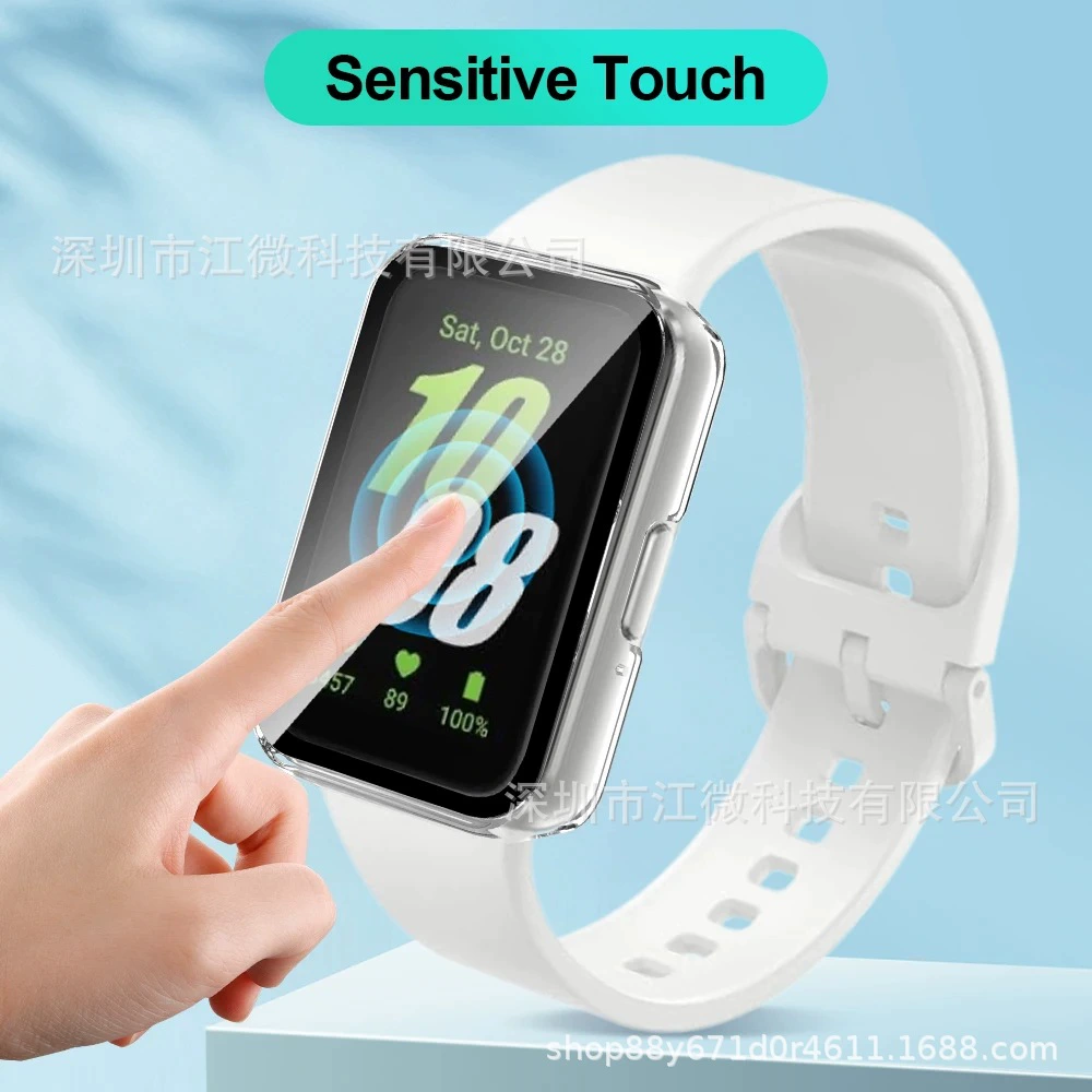 Подходит для корпуса защитного чехла Samsung FIT3, корпус из ПК/стальной вставки, инжекционный матовый корпус, цельный корпус для часов FIT3