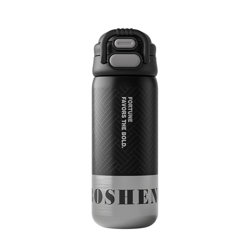 500ml 보온보냉 이중음용 텀블러 빨대 물병 휴대용 운동 물통