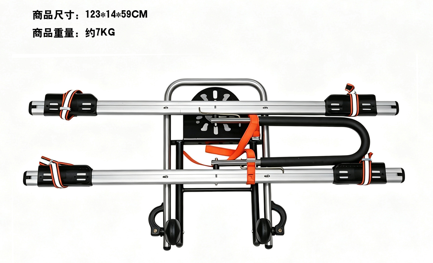ZENTORACK aluminum alloy car spare tire mount rear-mounted bicycle rack for Tank 300 and Haval Menglong