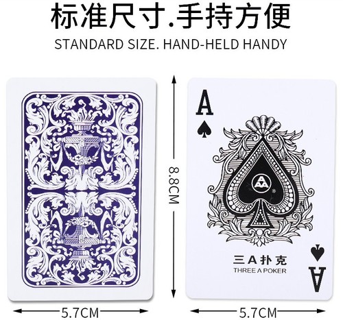Triple A King 9888 Playing Cards Adult Creative Landlord 3a Playing Cards Full Box 100 Deck 3A Poker Wholesale