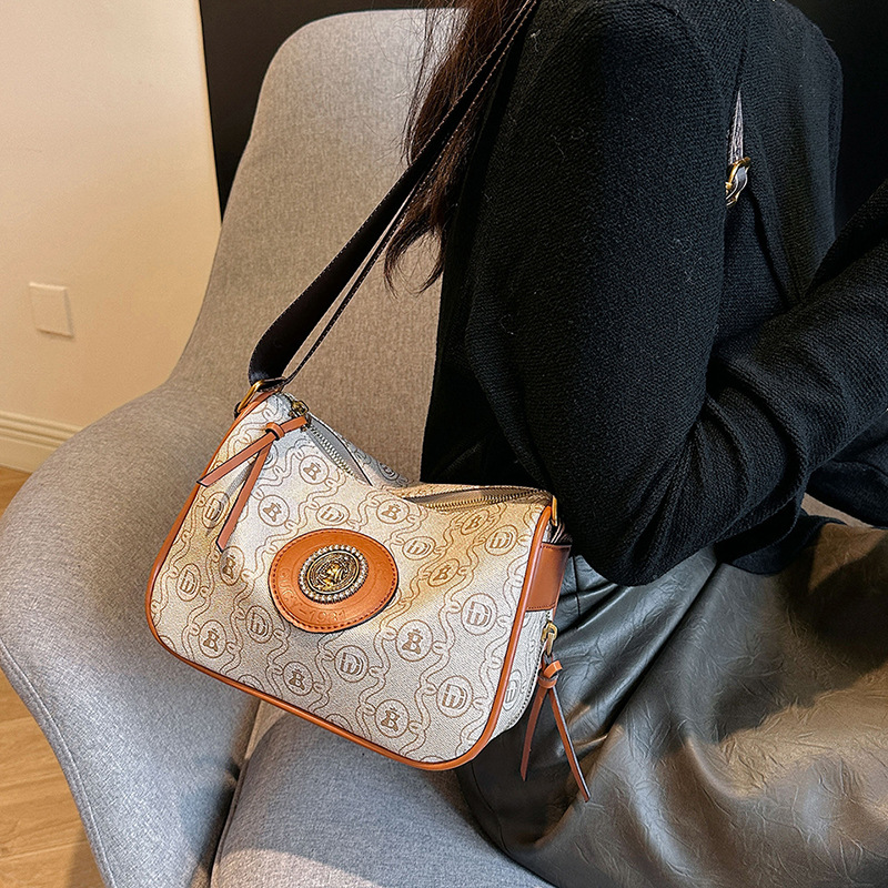 Shoulder Bag for Women New Top Quality Antique Printed Wide Shoulder Strap Small Square Bag Multifunctional Fashion Classic Crossbody Bag_voghion.com